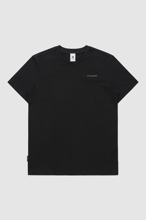 유니 에센셜 반팔티 - 블랙 QR123LRS11