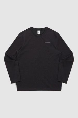 유니 에센셜 긴팔티 - 블랙 QR123LRL11