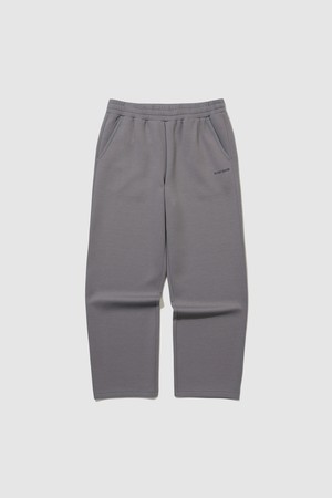 유니 쿠션지 레귤러 스트레이트핏 팬츠 - 그레이 QR123LFP13