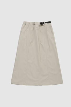 여성 롱기장 스커트 - 베이지 QR122LSK19