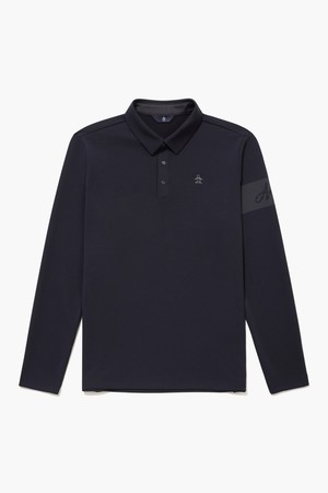 남성 멜란지 긴팔 티셔츠 네이비 MR121MTL13