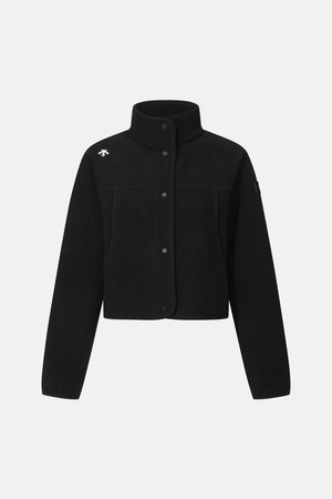 우먼스 마이크로 플리스 자켓 블랙 SR122PKT11