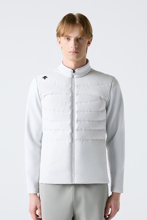 트레이닝 스탠드넥 하이브리드 자켓 라이트 그레이 SR113TFT12