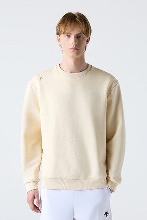 스포츠테리 워딩 로고 맨투맨 아이보리 SR123UHT11