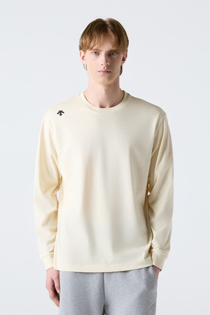 스피릿 백그래픽 긴팔 티셔츠 아이보리 SR123UTL13