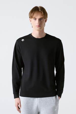 스피릿 백그래픽 긴팔 티셔츠 블랙 SR123UTL13