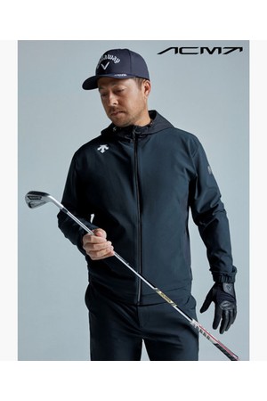 [데상트골프] 아크먼트(ACMT) 남성 스톰플리스 셋업 점퍼  DR12MFBL15_BLACK-a
