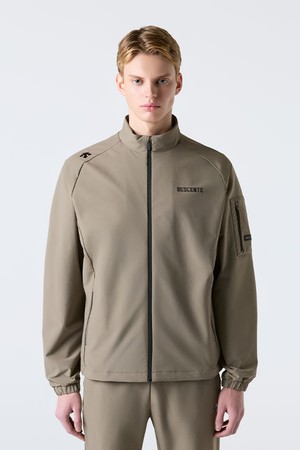 트레이닝 이중직 우븐 자켓 브라운 SR121TWT13