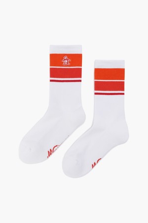 여성 컬러블럭 삭스 오렌지 MR122LSO12