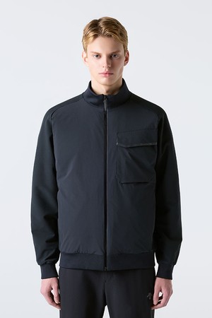 듀얼리스 플리스 신슐레이트 패딩 자켓 블랙 SR121DPD12