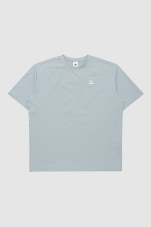 유니 레터 그래픽 르프레쉬 루즈핏 반팔티 민트 QR123LRS21