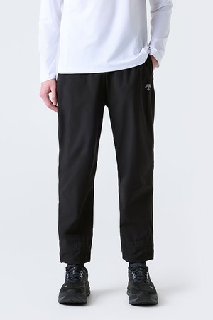 데상트] 듀얼리스 버클형 스트레치 슬랙스 블랙