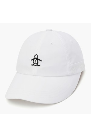 [먼싱웨어] 여성 에센셜 리본 볼캡 화이트 MR122LCP13_WHITE-a