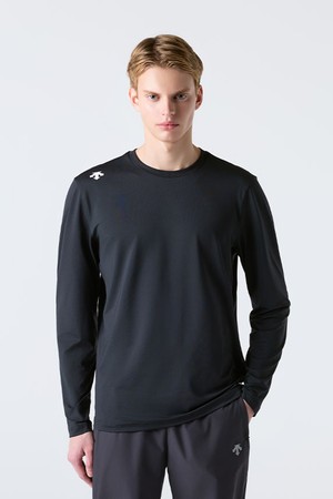 러닝 리플렉티브 긴팔 티셔츠 블랙 SR123RTL11