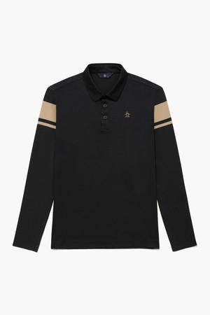 남성 하이브리드 긴팔티셔츠 블랙 MR121MTL15