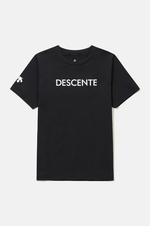 영애슬릿 터프 워딩 반팔 티셔츠 블랙 SR12JUTS13