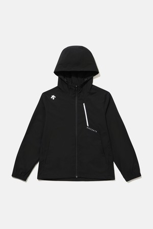 영애슬릿 후드형 바람막이 자켓 블랙 SR12JUWB11