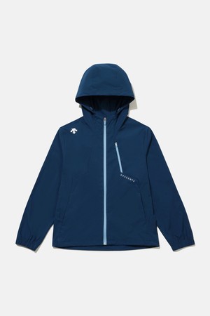 영애슬릿 후드형 바람막이 자켓 네이비 SR12JUWB11