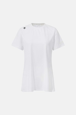 우먼스 힙커버 반팔 티셔츠 화이트 SR122PTS21