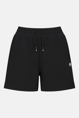 우먼스 4.5인치 자카드 니트 쇼츠 블랙 SR122PKH21