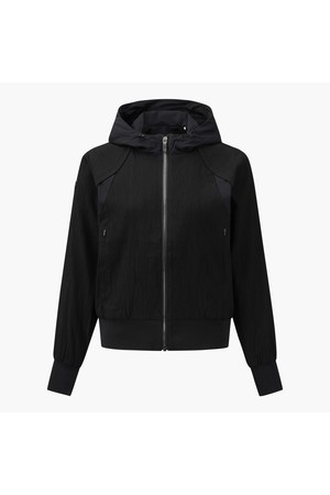 아크먼트(ACMT) 여성 후드 시보리 점퍼  DR11WFBL16