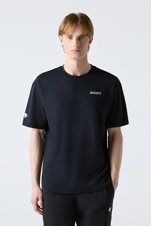 트레이닝 터프라이트 오버핏 반팔 티셔츠 블랙 SR121TTS14