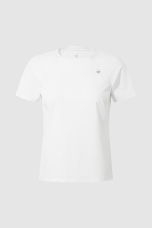 여성 기능성 반팔티 화이트 QR122ERS21