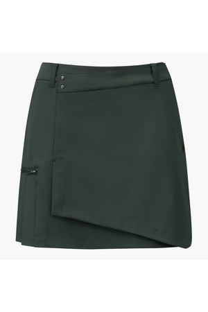 아크먼트(ACMT) 여성 플리츠 믹스 A라인 스커트  DR12WFSK12