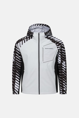 러닝 터프 우븐 후드형 바람막이 자켓 패턴 SR123RWB23