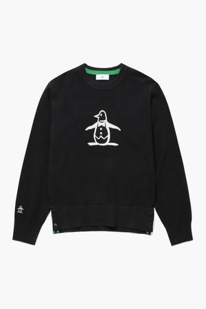 여성 시그니처 스웨터 블랙 MR122LSW11