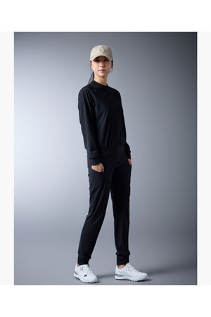 [데상트골프] 여성 스트레치 조거핏 팬츠  DR12WFPT21_BLACK-a