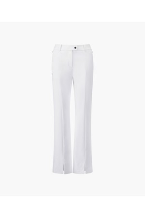 [데상트골프] 여성 플레어핏 부츠컷 팬츠  DR12WFPT22_WHITE-a