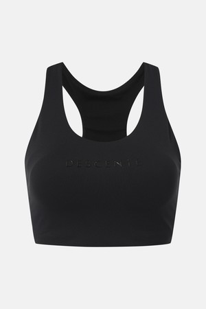 우먼스 숏 미디엄서포트 브라탑 블랙 SR122PBR11