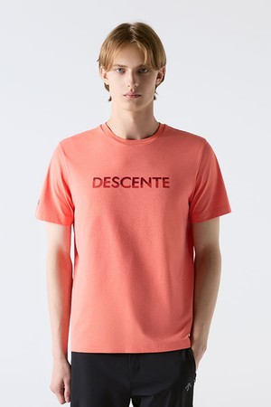 터프 워딩 그래픽 반팔 티셔츠 코튼 캔디 핑크 SR123UTS22