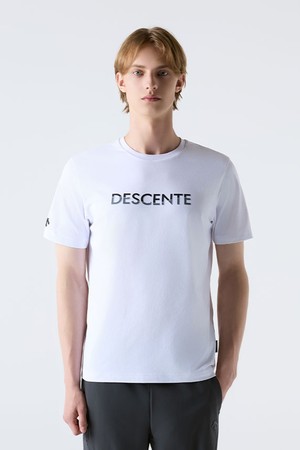 터프 워딩 그래픽 반팔 티셔츠 화이트 SR123UTS22