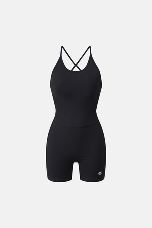 우먼스 짐핏 바디 수트 블랙 SR122PJS11