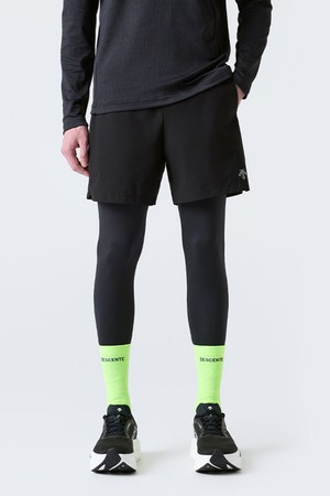 러닝 델타프로 레깅스 일체형 쇼츠 블랙 SR111RKL23