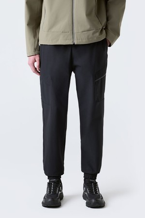 듀얼리스 카고 조거 팬츠 블랙 SR111DPT21