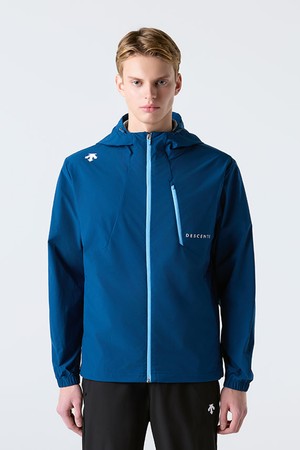 후드형 바람막이 자켓 네이비 SR123UWB11