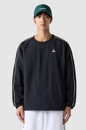 유니 루즈핏 피스테 - 블랙 QR123LWT21