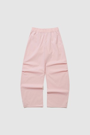 여성 스트레치 우븐 루즈핏 팬츠 - 핑크 QR122OPT22