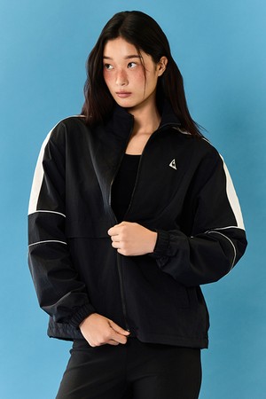 [온라인단독] 유니 듀스 루즈핏 자켓 - 블랙 QR123JJK22