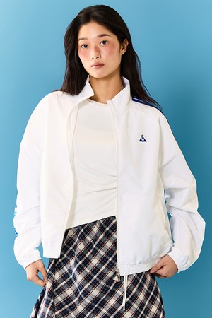 [온라인단독] 유니 선데이 루즈핏 자켓 - 화이트 QR123JJK31
