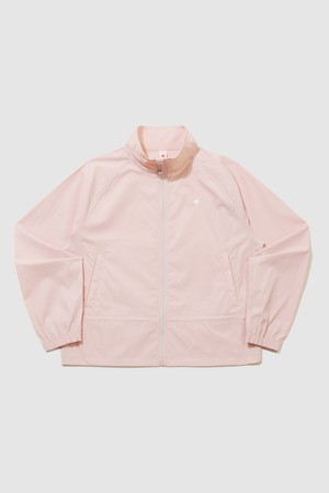 여성 스트레치 우븐 루즈핏 홑겹 자켓 - 핑크 QR122OJK22