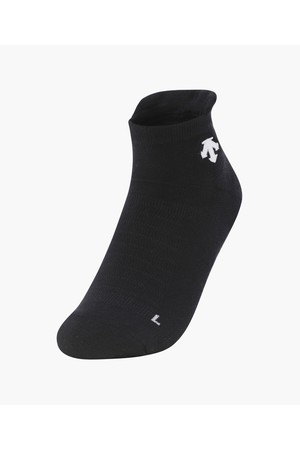 [데상트골프] 여성 단목 양말  DR12WFSO16_BLACK-a