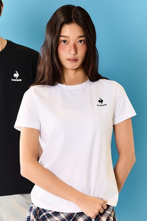 [온라인단독] 유니 르프레쉬 2pack 반팔티 - 화이트 QR213JRS41