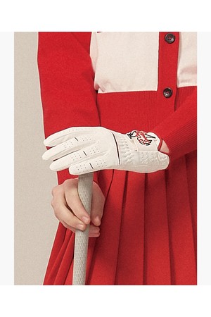 여성 에센셜 양손 장갑 화이트 GR122LGL11_WHITE-a