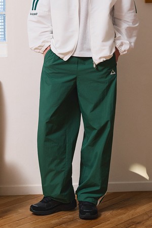 유니 선데이 루즈핏 스트레이트 팬츠 - 다크그린 QR123LPT32