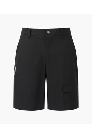 [데상트골프] 남성 우븐 숏팬츠  DR12MFSP31_BLACK-a