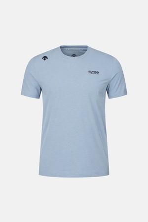 스위스 트라이애슬론 반팔 티셔츠 스카이 블루 SR223ITS53
